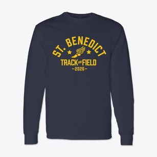 St Benedict The Moor Parish Track and Field Classic Long Sleeve T-Shirt