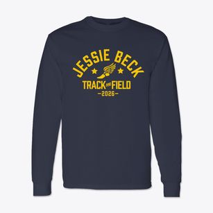 Jessie Beck Elementary School Track and Field Classic Long Sleeve T-Shirt