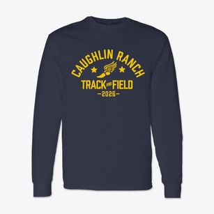 Caughlin Ranch Elementary School Track and Field Classic Long Sleeve T-Shirt
