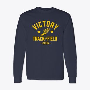 Victory High School Track and Field Classic Long Sleeve T-Shirt