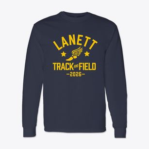 Lanett High School Track and Field Classic Long Sleeve T-Shirt