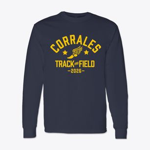 Corrales International School Track and Field Classic Long Sleeve T-Shirt