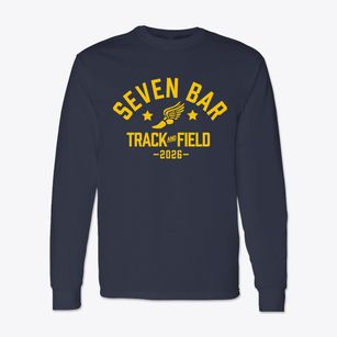 Seven Bar Elementary School Track and Field Classic Long Sleeve T-Shirt