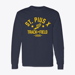 Saint Pius X School Track and Field Classic Long Sleeve T-Shirt