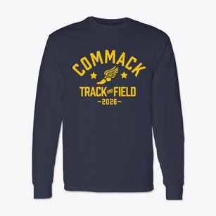 Commack High School Track and Field Classic Long Sleeve T-Shirt