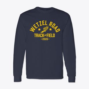 Wetzel Road Elementary School Track and Field Classic Long Sleeve T-Shirt