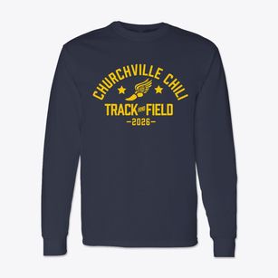 Churchville Chili High School Track and Field Classic Long Sleeve T-Shirt