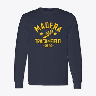 Madera Christian School Track and Field Classic Long Sleeve T-Shirt