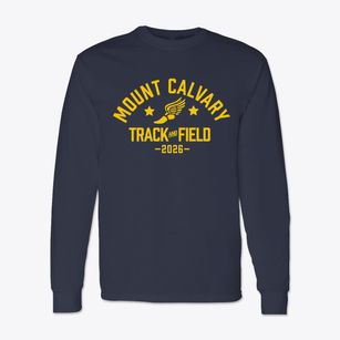 Mount Calvary Christian Academy Track and Field Classic Long Sleeve T-Shirt