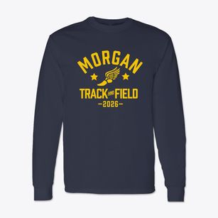 Morgan School Track and Field Classic Long Sleeve T-Shirt