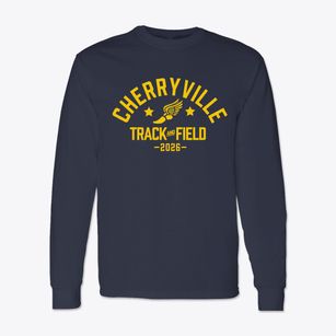 Cherryville High School Track and Field Classic Long Sleeve T-Shirt