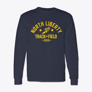 North Liberty School Track and Field Classic Long Sleeve T-Shirt