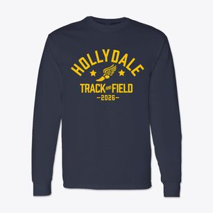 Hollydale Elementary School Track and Field Classic Long Sleeve T-Shirt