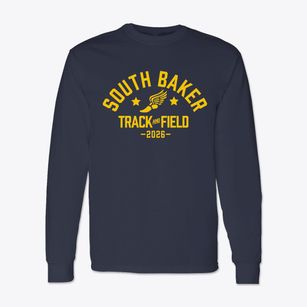 South Baker Elementary School Track and Field Classic Long Sleeve T-Shirt