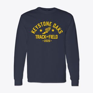 Keystone Oaks Middle School Track and Field Classic Long Sleeve T-Shirt