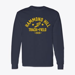 Hammond Hill Elementary School Track and Field Classic Long Sleeve T-Shirt