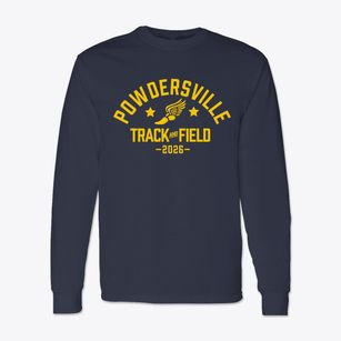 Powdersville Middle School Track and Field Classic Long Sleeve T-Shirt