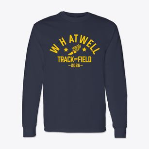 W H Atwell Middle School Track and Field Classic Long Sleeve T-Shirt