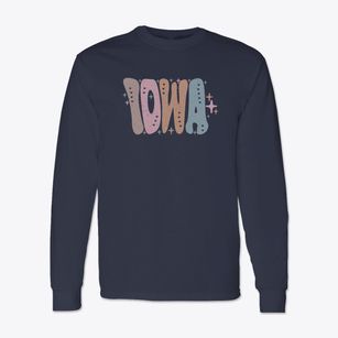  Iowa Pastel Classic Long Sleeve T-Shirt