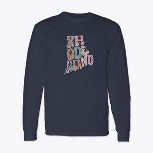  Rhode Island Pastel Classic Long Sleeve T-Shirt
