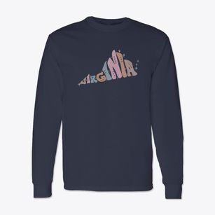  Virginia Pastel Classic Long Sleeve T-Shirt