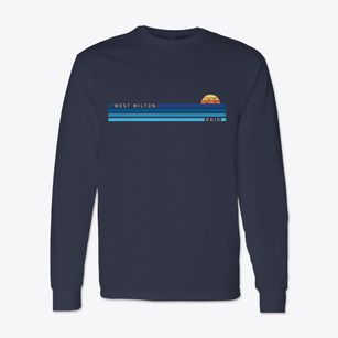 West Milton Ohio Water View Classic Long Sleeve T-Shirt