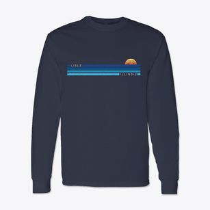 Lisle Illinois Water View Classic Long Sleeve T-Shirt