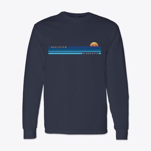 Mapleview Minnesota Water View Classic Long Sleeve T-Shirt