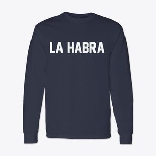La Habra California Classic Block Classic Long Sleeve T-Shirt