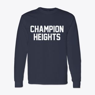 Champion Heights Ohio Classic Block Classic Long Sleeve T-Shirt