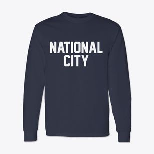National City California Classic Block Classic Long Sleeve T-Shirt