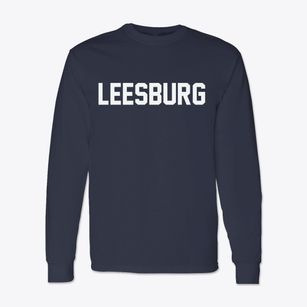 Leesburg Virginia Classic Block Classic Long Sleeve T-Shirt