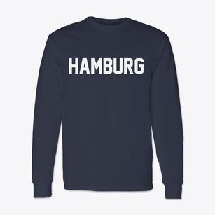 Hamburg Pennsylvania Classic Block Classic Long Sleeve T-Shirt