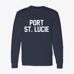 Port St. Lucie Florida Classic Block Classic Long Sleeve T-Shirt