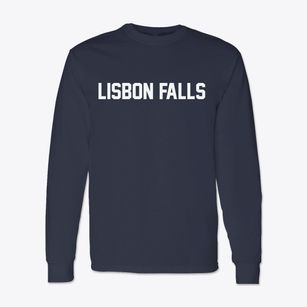 Lisbon Falls Maine Classic Block Classic Long Sleeve T-Shirt