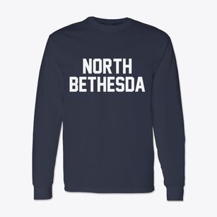 North Bethesda Maryland Classic Block Classic Long Sleeve T-Shirt