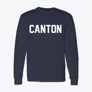 Canton Texas Classic Block Classic Long Sleeve T-Shirt