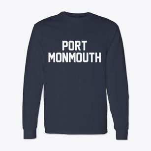 Port Monmouth New Jersey Classic Block Classic Long Sleeve T-Shirt