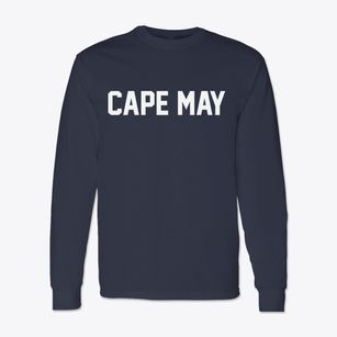 Cape May New Jersey Classic Block Classic Long Sleeve T-Shirt