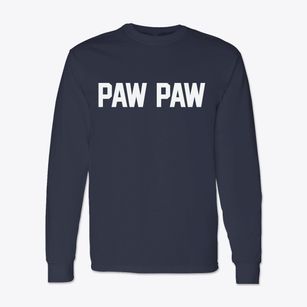 Paw Paw Michigan Classic Block Classic Long Sleeve T-Shirt