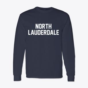 North Lauderdale Florida Classic Block Classic Long Sleeve T-Shirt