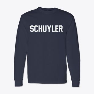 Schuyler New York Classic Block Classic Long Sleeve T-Shirt