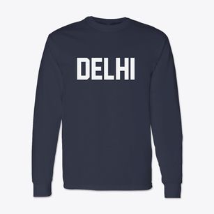 Delhi Louisiana Classic Block Classic Long Sleeve T-Shirt