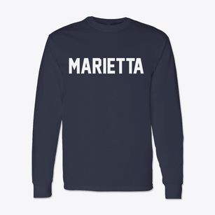 Marietta Pennsylvania Classic Block Classic Long Sleeve T-Shirt