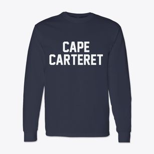 Cape Carteret North Carolina Classic Block Classic Long Sleeve T-Shirt