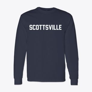 Scottsville New York Classic Block Classic Long Sleeve T-Shirt