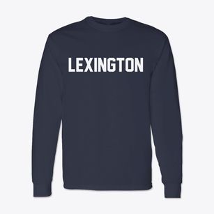 Lexington Massachusetts Classic Block Classic Long Sleeve T-Shirt
