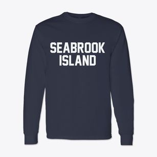Seabrook Island South Carolina Classic Block Classic Long Sleeve T-Shirt