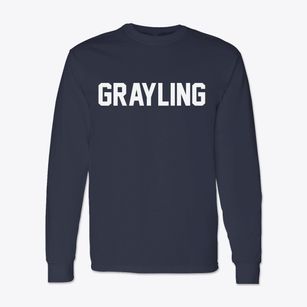 Grayling Michigan Classic Block Classic Long Sleeve T-Shirt