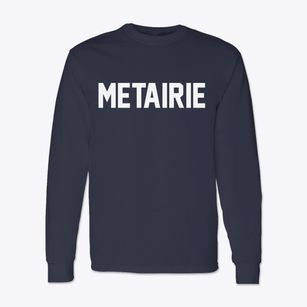 Metairie Louisiana Classic Block Classic Long Sleeve T-Shirt